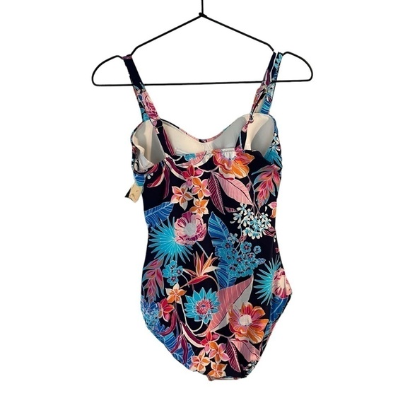 Profile by Gottex D-Cup 8D Bohemian Gypsy Underwire One-Piece Swimsuit - Picture 5 of 9